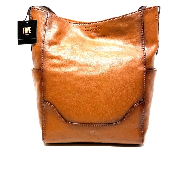 Frye Handbags - Frye Leather Side Pocket Hobo Bag!
